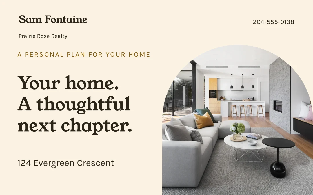 Sunroom seller presentation sample